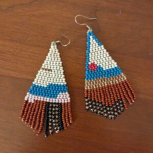 Handcrafted Beaded Earrings